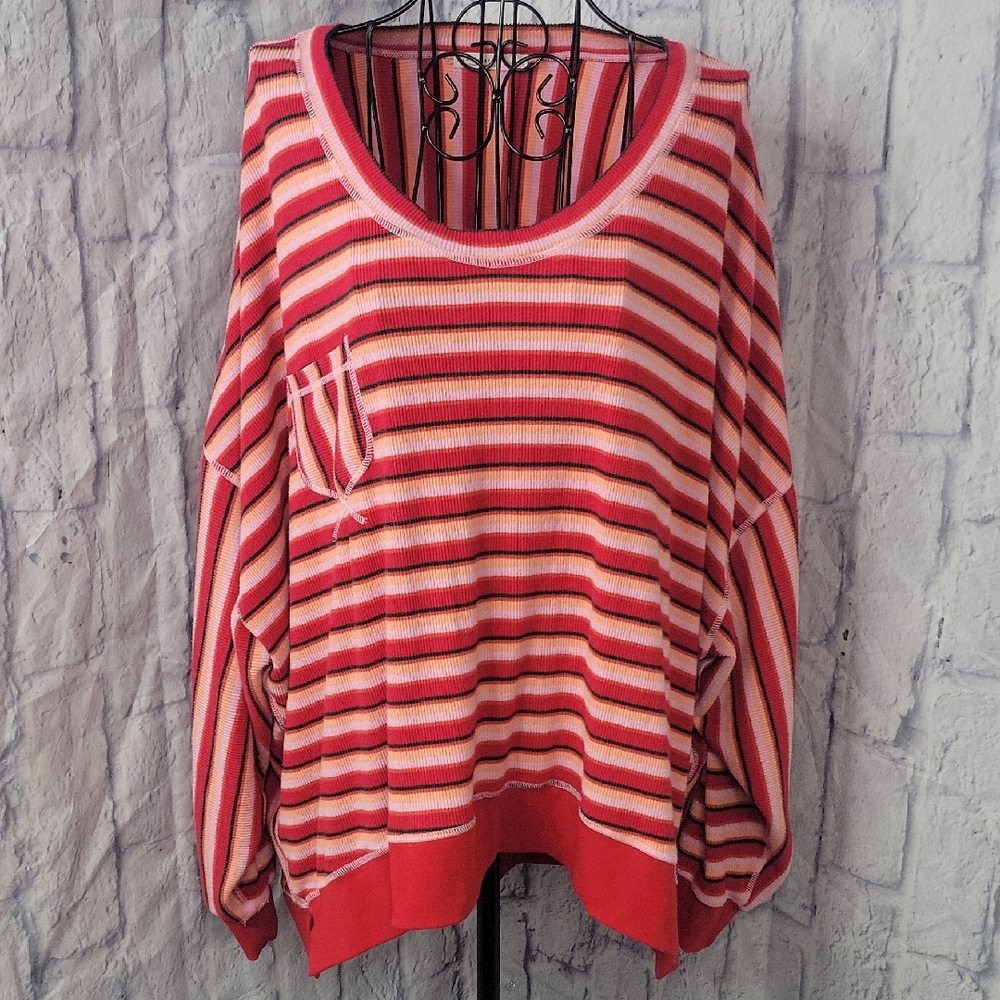 Intimately Free People‎ "Make It Happen" Oversized Top Medium NWOT